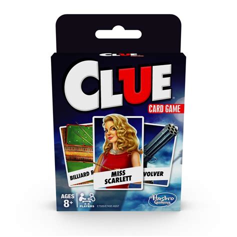 clue card game rules.